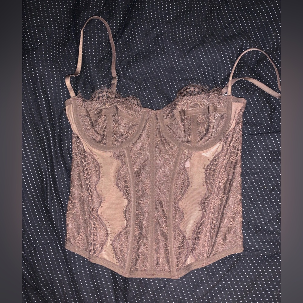 Urban Outfitters Out From Under Modern Love corset top